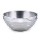 Double-WalledStainlessSteelServingBowl-FineStainlessSteelServewareforYourHome