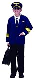 Toddler Child Airline Pilot Aviator Flight Costume 2/3y