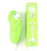 Fosmon Nintendo Wii Remote and Nunchuck Safe-Grip Silicone Skin Case (Baby Green)