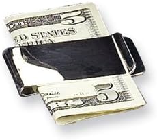 Sterling Silver Plated Polished Money Clip