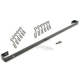 Enclume WR4-42 HS Premier 42-Inch Utensil Bar Wall Rack, Hammered Steel