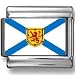 Nova Scotia, Canada Flag Photo Italian Charm