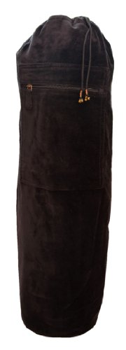 Barefoot Yoga Cotton Velvet Yoga Mat Bags - Black