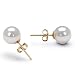 White 7.5-8mm AA Japanese Akoya Pearl Earring Set