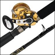 SportingGoods: Torque TRQ200 Reel Outer Banks Outfitters T7013KMC Rod Bait Combo