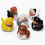 One Dozen (12) Dog Rubber Duckys