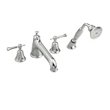 Buy Jado 842 804 144 Hatteras Roman Tub Set with Low Spout with Hand Shower, Lever... by JADO