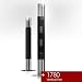 Miallegro 1780 Tower Fan, Sophisticated Brushed Metal with Remote Control