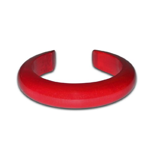Ladies Thai Boho Eco-Friendly Mango Wood Smooth / Carved Bangles / Bracelets / Cuffs