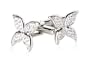 Butterfly Pave Cufflinks with Gift Box