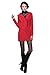 CA Fashion Women's Long Top Hoodie Kint Sweater Knitwear Hooded