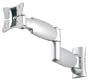 HQ LCD320, Supporto Staffa a Muro per Schermi LCD fino a 23", Colore Silver
