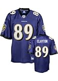 Baltimore Ravens Mark Clayton Replica Adult Team Color Mark Clayton Jersey, Size= Large