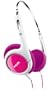 Philips SHK 1031 B�gel-Koph�rer mit Metall-Kopfband f�r Kinder pink