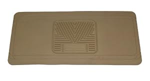 1997-2002 Ford Expedition Beige All Weather Center Hump Mat Floor Mats Center Hump