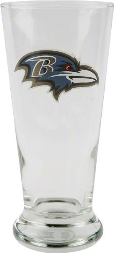Baltimore Ravens 3D Logo Pilsner Glass Glass