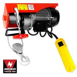 Grizzly H0778 Electric Hoist - 3/4 HP 110V