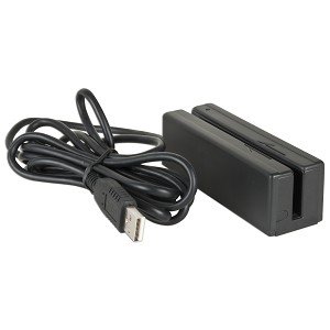 USB Triple Track POS Magnetic Stripe Card Reader