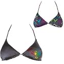 Roxy Electric Feel Tiki Tri Reversible Bikini Top - Women's