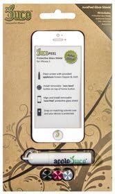JucePeel Color Glass Screen Protection Kit for iPhone 5/5S - Retail Packaging - White