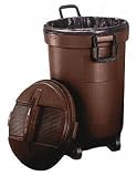 RUBBERMAID 1339OO, Black 32 GAL ROUGHNECK, Case of 6