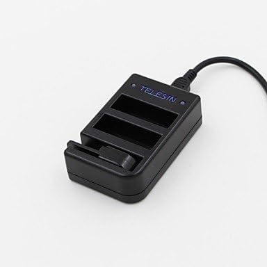 JQYD 2015 New Telesin Multi Functioned Battery Charger for Gopro Hero4 Battery and WIFI Remote