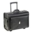 Mancini Lawyer/litigation Rolling Simulated Leather Briefcase