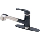 Kitchen Pullout Faucet by Price Pfister - T533-BLS in Black/Stainless