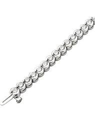 14K White Gold Diamond Tennis Bracelet