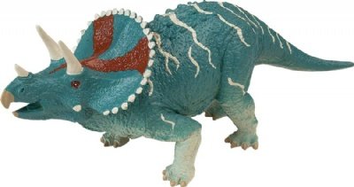 Childrens Toyshop  Toys : Large Rubber Triceratops
