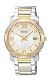 Seiko Stainless Steel Bracelet White Dial Men's watch #SGEE96