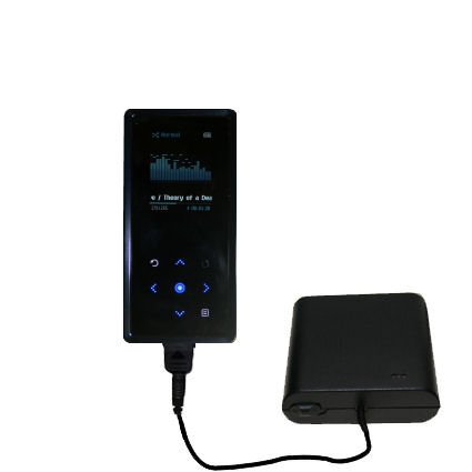 Emergency AA Battery Charge Extender for the Samsung Yepp YP-K5 2GB - Gomadic Brand w/ TipExchange Technology