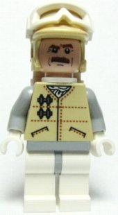 Orginal LEGO Star Wars Hoth Officer sw258 NEU