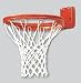Basketball Double Rim Rear Mount Goals ORANGE RIM/WHITE NET 2 7/8 X 3 5/8 HOLE PATTERN