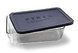CORINGWARE-PYREX 6017396 BLU Pyrex 6 Cup rect. Case of 4