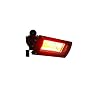 Fire Sense Indoor/Outdoor Wall-Mounted Infrared Heater, Black