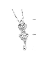 Crown I - Diamond And 18K White Gold Pendant
