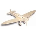 Wooden Construction Model : Spitfire Aeroplane kit [Toy]