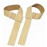 Extra Durable Leather Weightlifting Straps