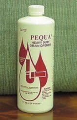 Pequa Industries P-10232 Heavy Duty Drain Opener Quart - Case of 12 by Pequa Industries