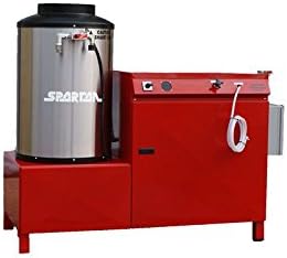 Spartan Big Blast 5150 STNG/3Ph/230V Hot Water Pressure Washer, 230V/3 Phase, 5 hp Natural Gas Fired Electric Motor, 1500 psi, 5.0 GPM