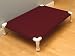 Outdoor Dog Pet Bed Cot - Wine XX Large 51x37 XXL