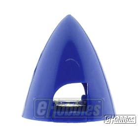 Du-Bro 282 2-1 4 Blue Spinner from Spinners Du Bro