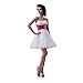 Sarahbridal Girls Tulle Beading Short Homecoming Dress Prom Gown SD018
