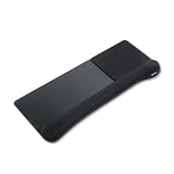 Platform Wrist Pillows, 27-5/8x11-1/2x1-1/2, Black, Sold as 1 each