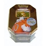 2007 Pokemon Tin - Chimchar Ex Hologram Card & Collector's Tin, Orange
