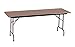 Correll CF3096PX-01 Commercial Duty High-Pressure Top Folding Tables, 29" Height, 30" Width, 396" Length, Walnut (Pack of 12), Made in the USA