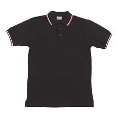 L�ssiges British Polo Shirt schwarz S-XXXL