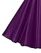 GownTown Womens Dresses Party Dresses 1950s Vintage Dresses Swing Stretchy Dresses, Purple, Small