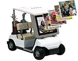 Golf Cart Digital Photo Frame